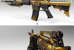 m4皮肤最新爆料,神秘元素与炫酷设计，带你领略未来战场风采